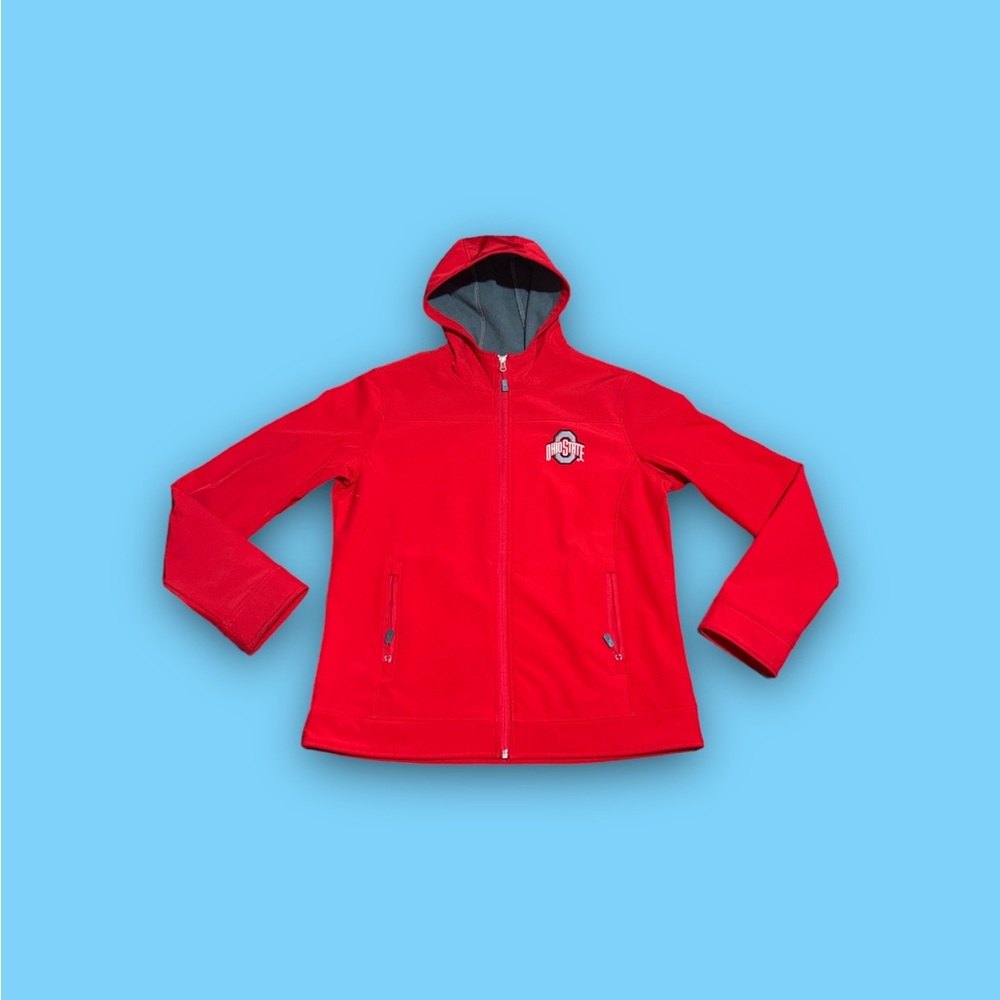 NCAA Red Hooded Jacket